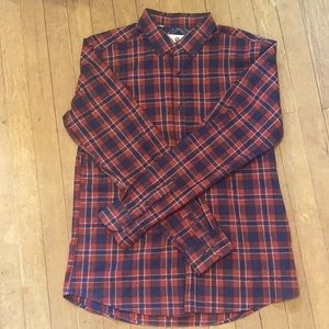 Steel & Jelly Plaid men’s shirt size large
